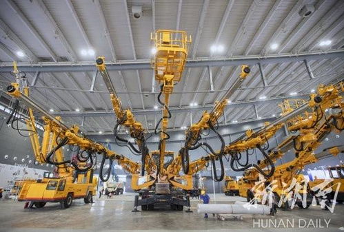 鋼臂 直指云天 2021長沙國際工程機(jī)械展開幕首日見聞